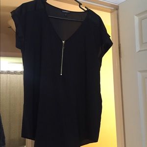 Woman’s black shirt from Express size L